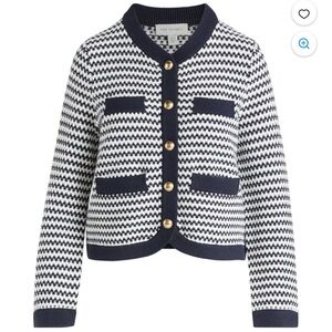 NWOT Free Assembly Textured Cardigan Sweater with Welt Pockets